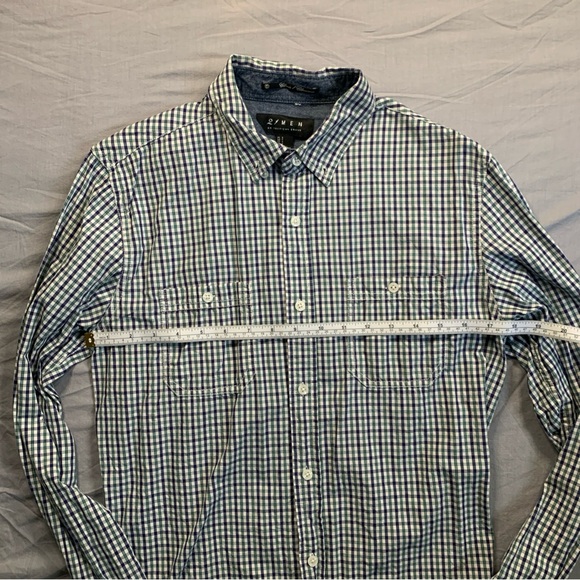 21 Men An American Brand Men's Small Long Sleeve Pearl Snap Western Style Shirt - Picture 4 of 10